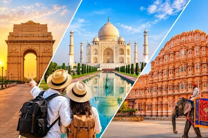 Golden Triangle tour package covering Delhi, Agra Taj Mahal, and Jaipur Amber Fort